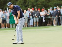 Álvaro Ortiz cumplió con una buena actuación en la segunda ronda, asegurando su participación para lo que resta del fin de semana en Augusta National. EFE