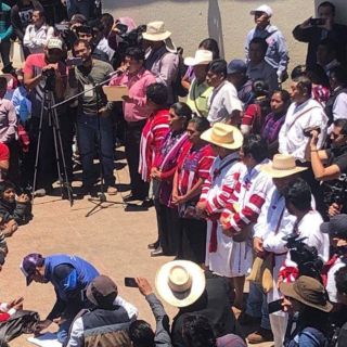 Recuperan la elección a mano alzada en Oxchuc, Chiapas