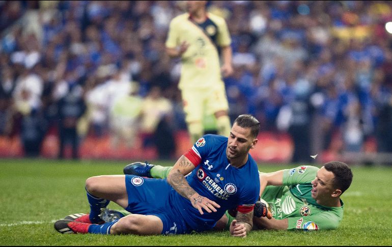 Águilas y celestes se enfrentaron en la Final del Apertura 2018; el título fue para el cuadro azulcrema. MEXSPORT