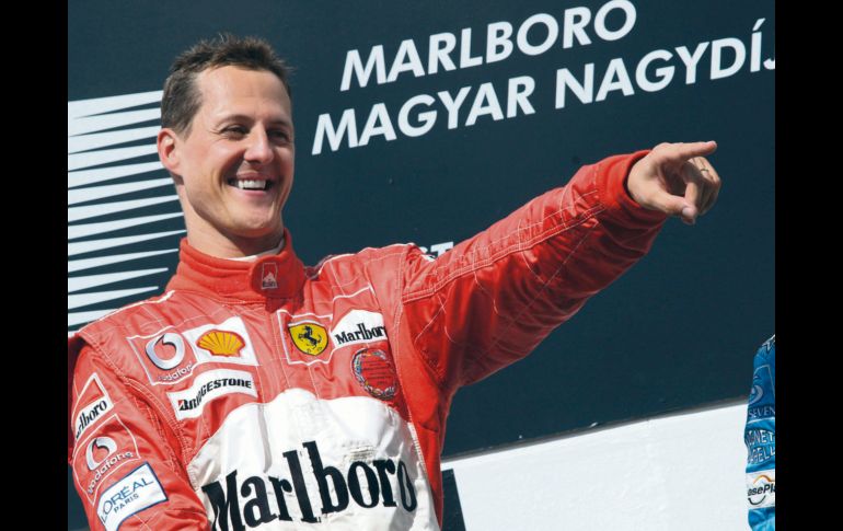 Michael Schumacher es el piloto con más títulos (siete), victorias (91), podios (155) y vueltas rápidas (77) en la historia de la categoría. ARCHIVO SCUDERIA FERRARI