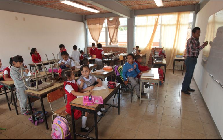 La matrícula total del Sistema Educativo Nacional en el ciclo escolar 2018-2019, es de 36.6 millones de alumnos. EL INFORMADOR / ARCHIVO