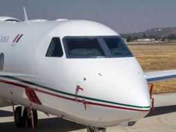 Aspecto de la base aérea militar de Santa Lucía, donde se planea desarrollar el aeropuerto civil.  NTX/ARCHIVO