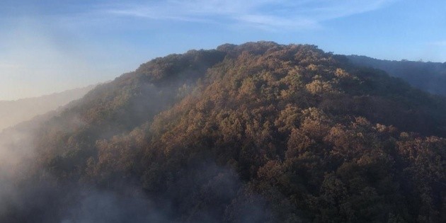 Extinguen incendio en Bosque La Primavera