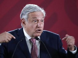 López Obrador informó a su equipo que se avanza en el ejercicio presupuestal y que los ingresos del gobierno caminan bien. SUN/D. Sánchez