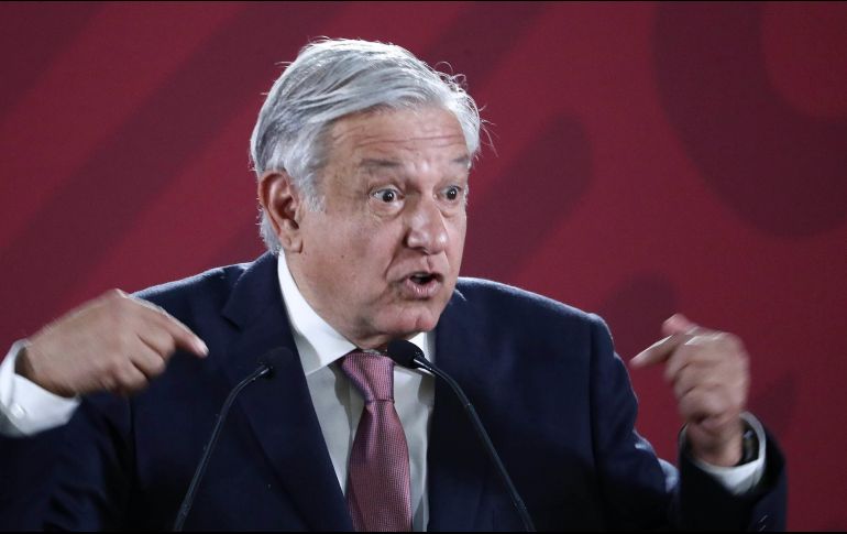 López Obrador informó a su equipo que se avanza en el ejercicio presupuestal y que los ingresos del gobierno caminan bien. SUN/D. Sánchez