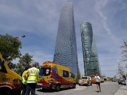 Mientras tanto, los trabajadores de las oficinas retornaron sin problemas a sus puestos. AP / P. White