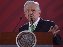 ''El laicismo de acuerdo a mi interpretación, significa no tener preferencia por una religión, significa respetar todas las religiones'', señaló el Mandatario en su conferencia matutina. EFE / S. Gutiérrez