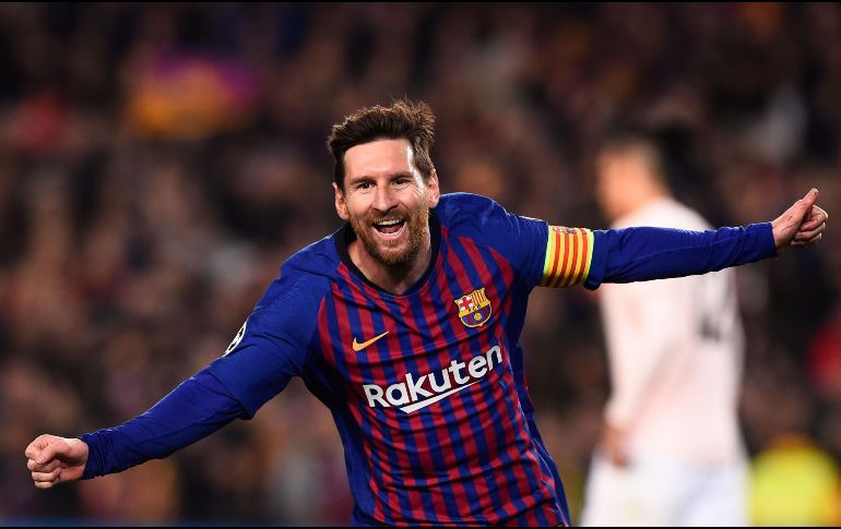 Messi marca un doblete entre el minuto 16 y el 20. AFP / J. Lago