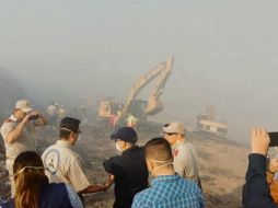 El humo del incendio es muy peligroso y puede afectar al corazón, el hígado, la piel y la glándula tiroides. ESPECIAL