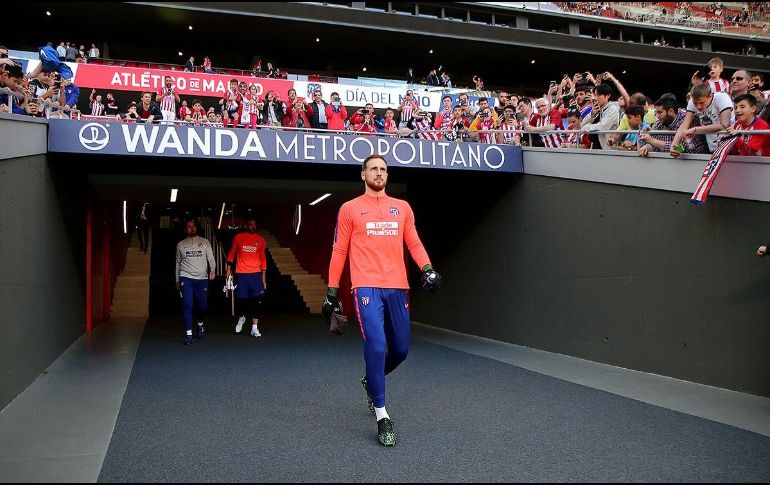 El jugador llegó en 2014 precedente del Benfica. TWITTER / @Atleti