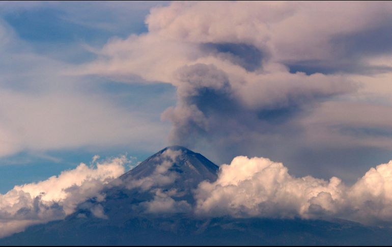 El nivel del Semáforo de Alerta Volcánica dependerá de la evolución de la actividad del volcán. NTX / ARCHIVO