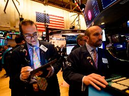 El Dow Jones sumó 110 puntos hasta situarse en 26 mil 559.54 unidades. AFP/J. Eisele