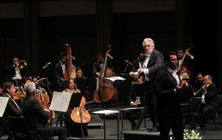 Plácido Domingo regresó a Jalisco y dirigió por cuatro números a la Orquesta Sinfónica de Zapopan. EL INFORMADOR/E. Barrera