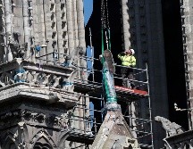 La catedral de Notre Dame de París se incendió parcialmente el pasado 15 de abril. AP / T. Camus