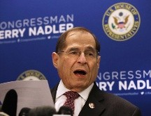 Jerry Nadler dijo en rueda de prensa en Nueva York que el comité que dirige necesita y tiene derecho a acceder a la versión completa del informe. AFP/S. Platt