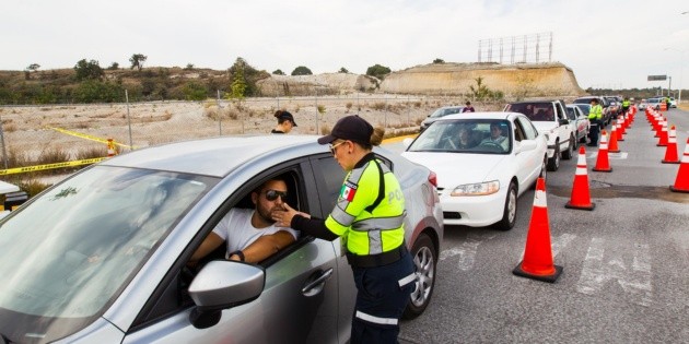 Caen 86 por manejar alcoholizados en carreteras