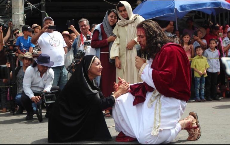 El evento de Semana Santa congregaría a más de 150 mil personas en San Martín de las Flores. EL INFORMADOR/ARCHIVO