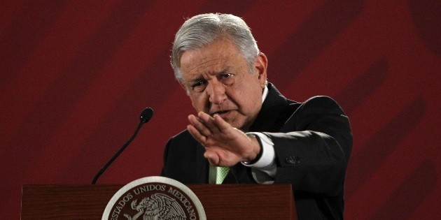 Hipocres&iacute;a, &uacute;nica doctrina de los conservadores: L&oacute;pez Obrador