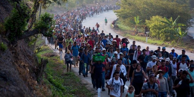 Llega a Chiapas nueva caravana migrante