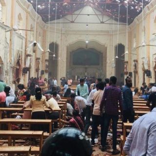 Explosiones en dos iglesias de Sri Lanka dejan al menos 80 heridos