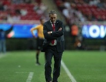 Tomás Boy apenas respondió tres preguntas de los periodistas, pues el personal de Chivas decidió detener la conferencia de prensa. EL INFORMADOR/G. Gallo