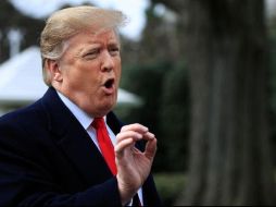 Donald Trump lanza el mensaje en Twitter, sin embargo, manejó cifras diferentes a la cantidad de víctimas. AP / ARCHIVO