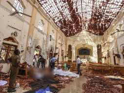 El atentado terrorista en Sri Lanka dejó al menos 207 muertos y más de 450 heridos. AP / C. Karunarathne