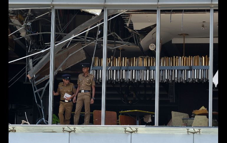 En tres hoteles de lujo en Colombo se registraron explosiones. Aspecto del hotel Shangri-La.