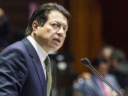 Mario Delgado, coordinador parlamentario de Morena, señaló que la eliminación del fuero será un paso significativo para recuperar la credibilidad de los políticos. NOTIMEX/Archivo