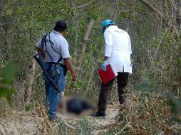 Sin embargo, ayer domingo se registraron 55 homicidios en el país según las cifras presentadas por el propio Presidente López Obrador. AFP / F. Robles
