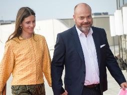 Anders Holch Povlsen con su esposa Anne en una imagen de 2018 en Copenhague. AP/Ritzau Scanpix/ARCHIVO