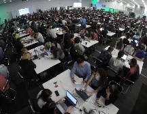 Para romper este récord, se contó con el apoyo de la multinacional estadounidense, el gobierno de Jalisco y Talent Land. El récord anterior era de 586 estudiantes y se logró en España durante 2018. EL INFORMADOR/ A. Camacho
