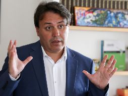 El secretario de la Organización Latinoamericana de Energía, Alfonso Blanco Bonilla, habla que los cortes de suministro eléctrico tienen un impacto muy fuerte en toda la población. EFE / J. Jácome