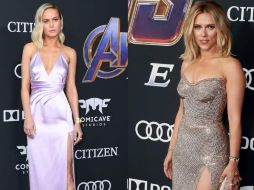 Johansson y Larson portaron como accesorios las joyas del infinito en sus manos. ESPECIAL