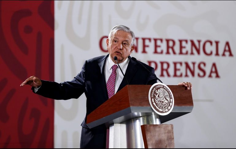 López Obrador informó que dará a conocer los datos de las condonaciones a grandes contribuyentes en el sexenio de Vicente Fox. EFE/J. Méndez