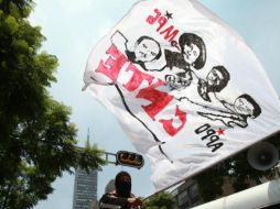 La CNTE hará un paro de 48 horas el próximo 1 y 2 de mayo, además de una movilización a la CDMX por el Día del Trabajo. EFE / ARCHIVO