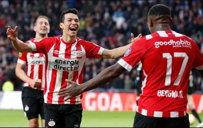 El PSV se ha convertido en una de las principales destinaciones para futbolistas mexicanos que emigran a Europa. TWITTER/@PSV