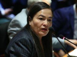 La legisladora Verónica Juárez asegura que el memorándum viola tratados internacionales y el principio de división de poderes en el Estado mexicano. TWITTER /