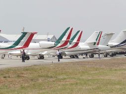 Al menos 33 de las 72 aeronaves en venta se exhibieron la semana pasada en la Feria Aeroespacial México 2019. SUN/ARCHIVO