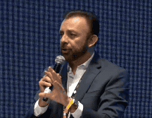 El funcionario estatal participó en Jalisco Talent Land para presentar los objetivos económicos y tecnológicos de Jalisco y Guadalajara para el año 2030. ESPECIAL / Gobierno de Jalisco