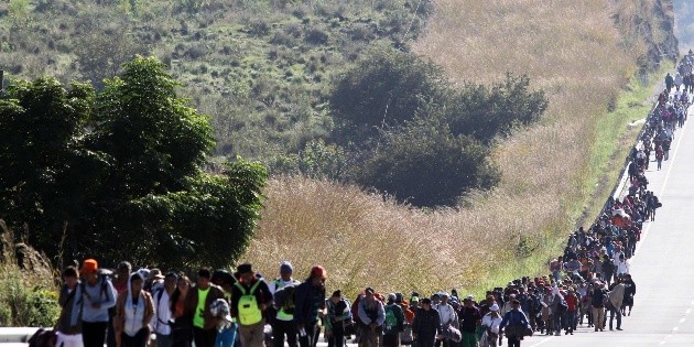 Sin precedente, oleada migrante en M&eacute;xico