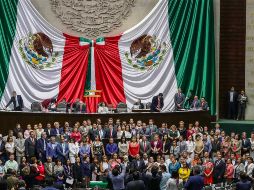 La madrugada de este jueves el pleno de la Cámara de Diputados aprobó por mayoría calificada la reforma educativa que impulsa el Presidente Andrés Manuel López Obrador. SUN / D. Sánchez