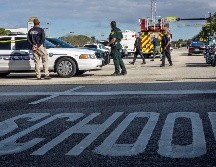 El 14 de febrero de 2018, Nikolas Cruz abrió fuego en la escuela Marjory Stoneman Douglas en Parkland, al norte de Miami; está acusado de 17 cargos de homicidio. EFE / ARCHIVO