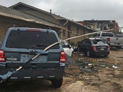 Vista general de los daños causados por el tornado en Ruston. AP/L. Elmer