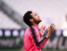 Tras la vuelta de los octavos de final ante el ManU, el atacante, que no jugó ese día, mostró su enfado en redes contra los silbantes por el penal concedido al rival tras consultar el VAR. AFP / A. C. Poujoulat