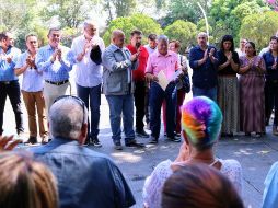 Alfaro declaró que el espacio será resguardado por elementos de la Policía Estatal. TWITTER/@GuadalajaraGob