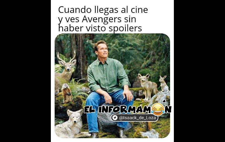 Viendo Avengers sin spoilers...