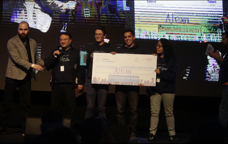 La aplicación se llevó un premio adicional por 250 mil pesos. EL INFORMADOR/F. Atilano