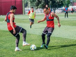 El conjunto del Atlético San Luis cerró ayer su preparación para el juego de esta noche frente a los Venados. @atletidesanluis