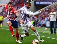 Los colchoneros mantuvieron la ventaja en gran parte gracias al trabajo del portero Jan Oblak y de una polémica decisión del árbitro, quien no concedió un penal al rival. AFP / G. Bouys